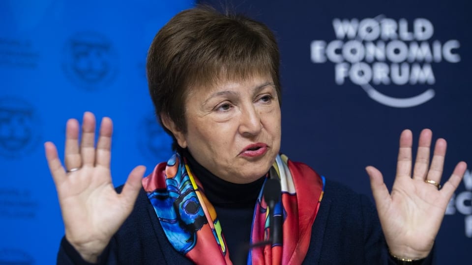 IWF-Direktorin Kristalina Georgiewa.