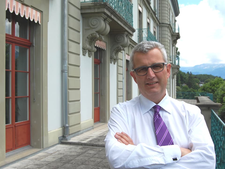 Gemeinderat Peter Siegenthaler, Sicherheits- und Sozialdirektor von Thun.