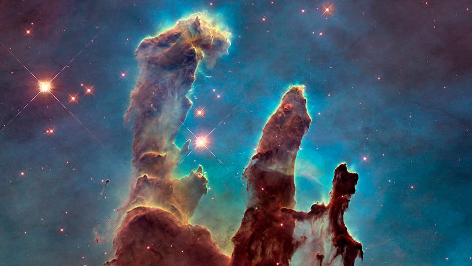 Aufnahme des Hubble-Weltraumteleskops von 2015