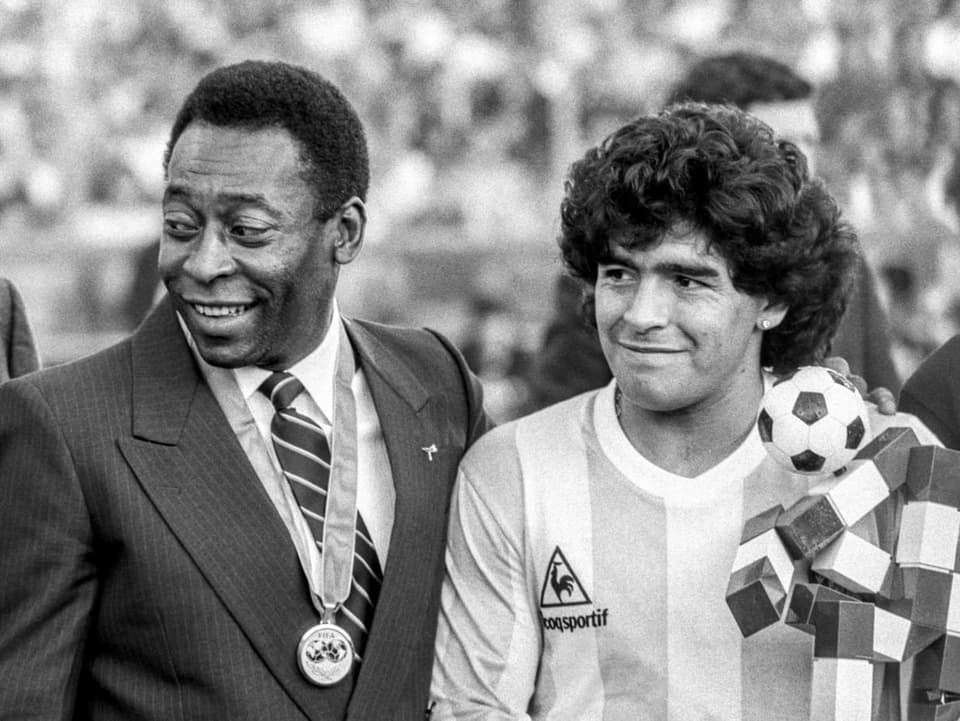 Pelé, Maradona