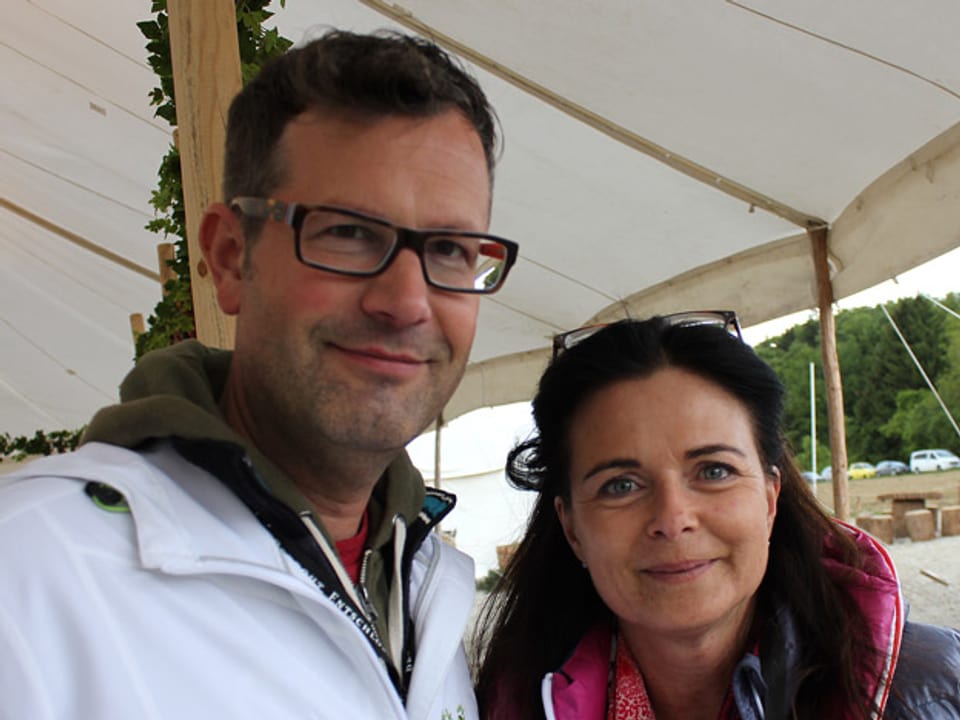 Marc Wälti und Martina Schelker