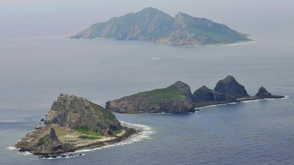 Die Inseln im Ostchinesichen Meer