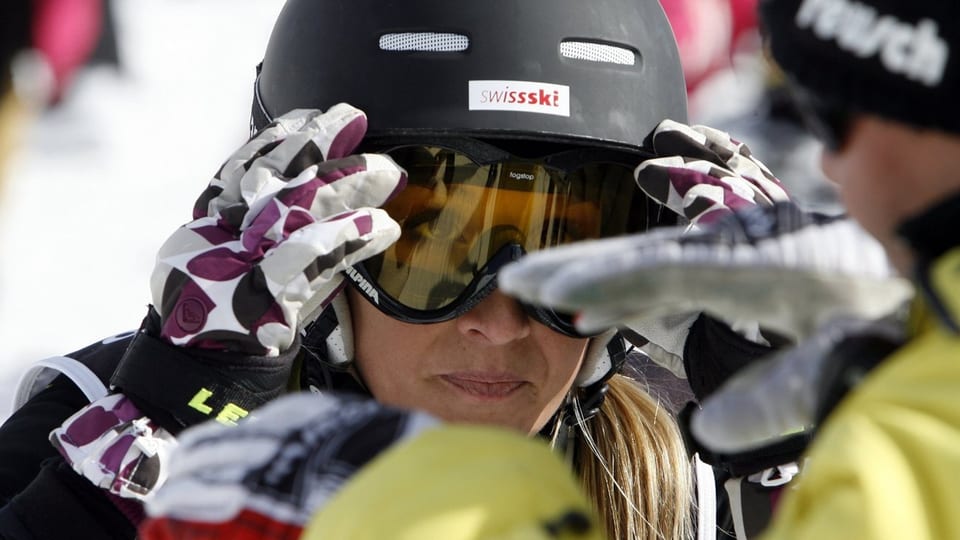 Skicrosserin Sanna Lüdi.