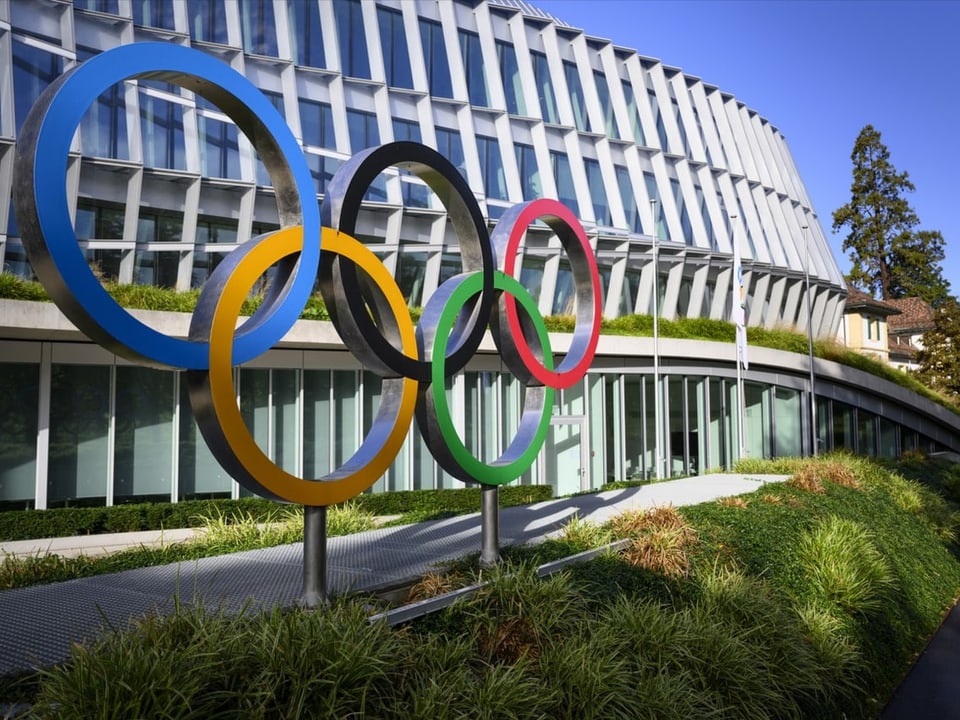 Das Hauptgebäude des IOC.