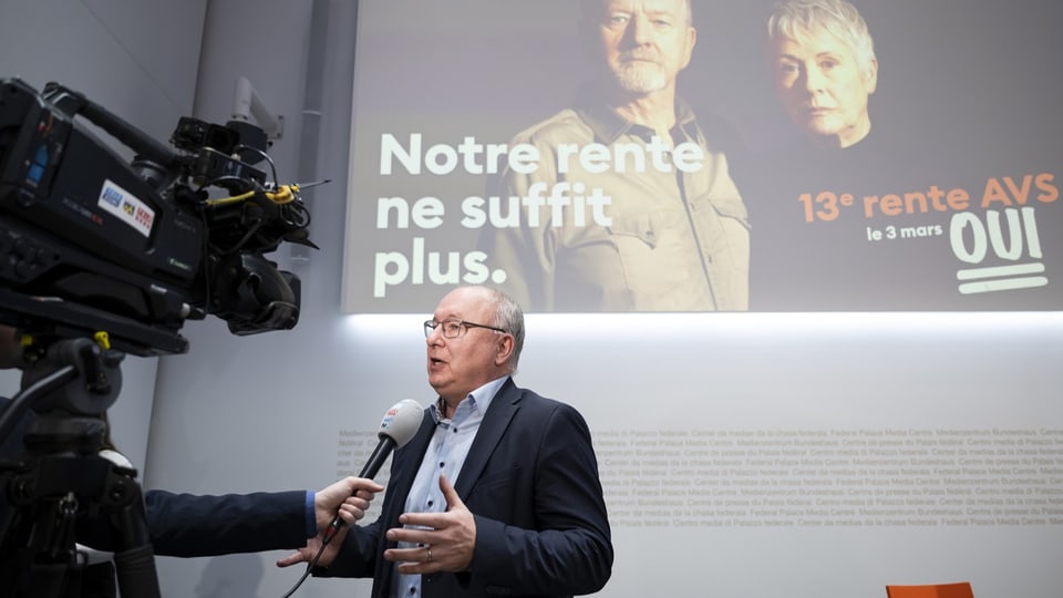 Mächtiger Gewerkschafter An PierreYves Maillard führt derzeit kein