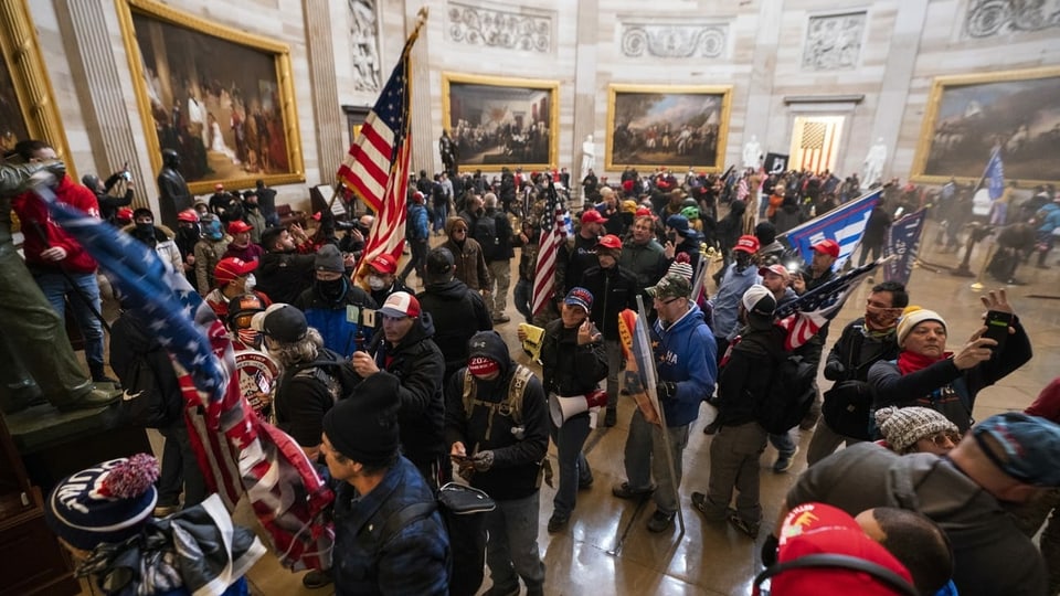 Sturm auf das Kapitol - US-Republikaner stellen sich gegen Aufklärung ...