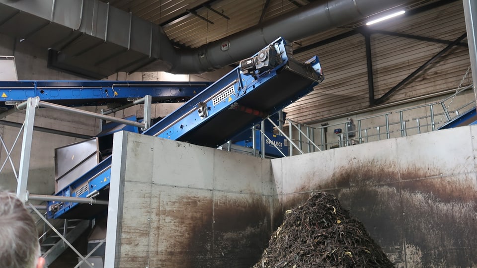Eine Filteranlage der Biogas AG in Zürich-Altstetten