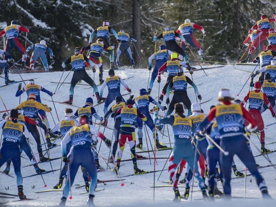 Ein Sprint zum Auftakt Die Tour de Ski beginnt am 28. Dezember in Lenzerheide.