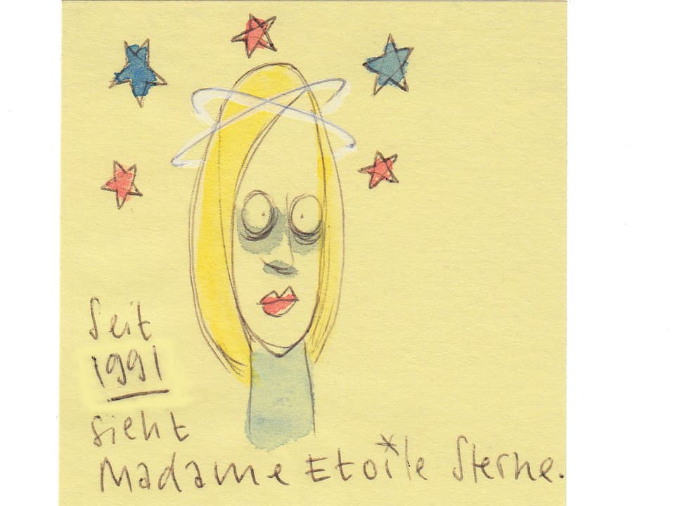 Zeichnung von Madame Etoile