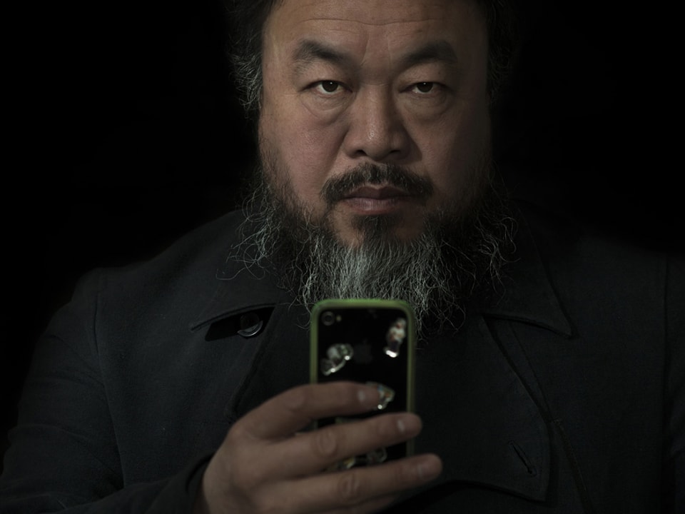 Künstler Ai Wei Wei in Peking.