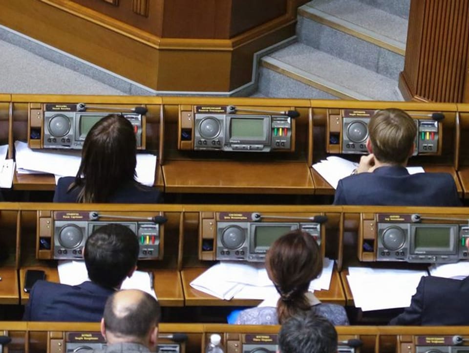 Parlament in der Ukraine