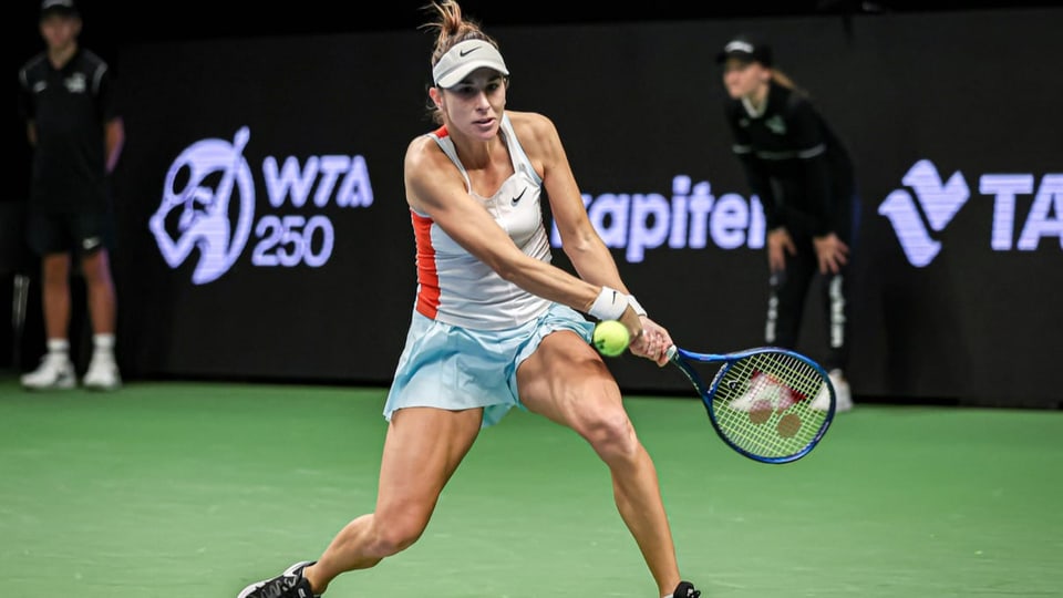 Bencic weiter, Golubic out (Radio SRF 3, Bulletin von 18:45 Uhr, 28.09.22)