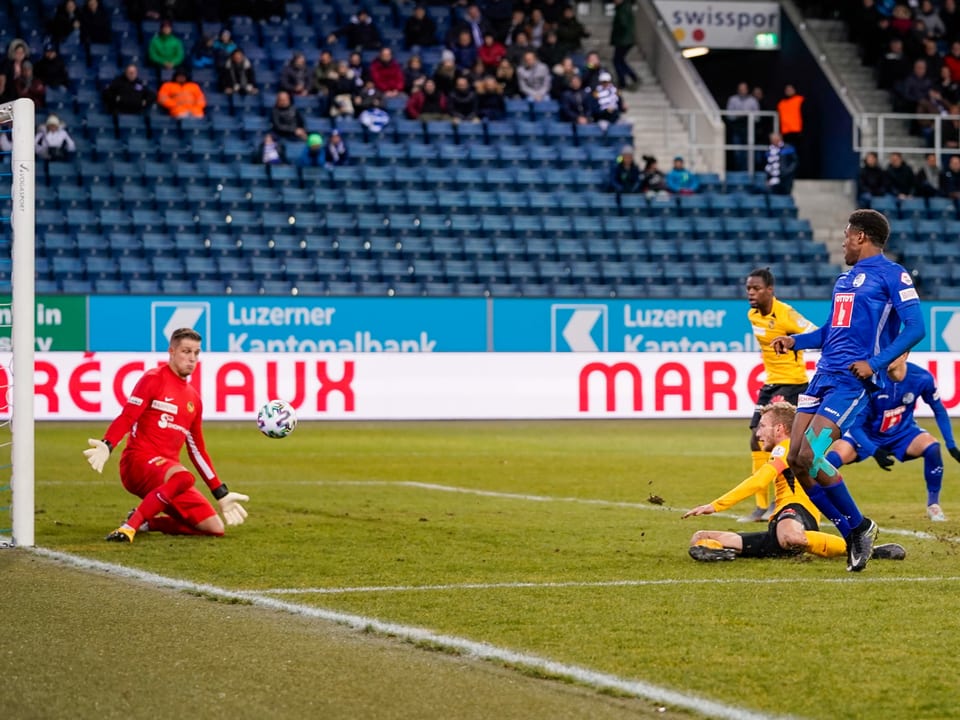 Im Cup-Viertelfinal treffen Luzern und die Young Boys aufeinander.