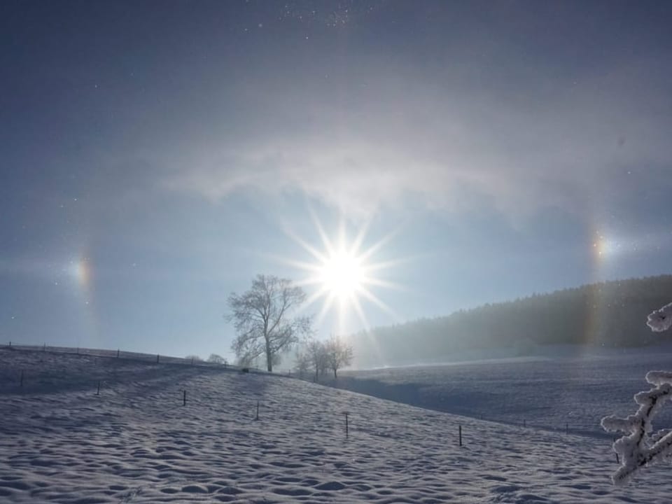 Ein Halophänomen.