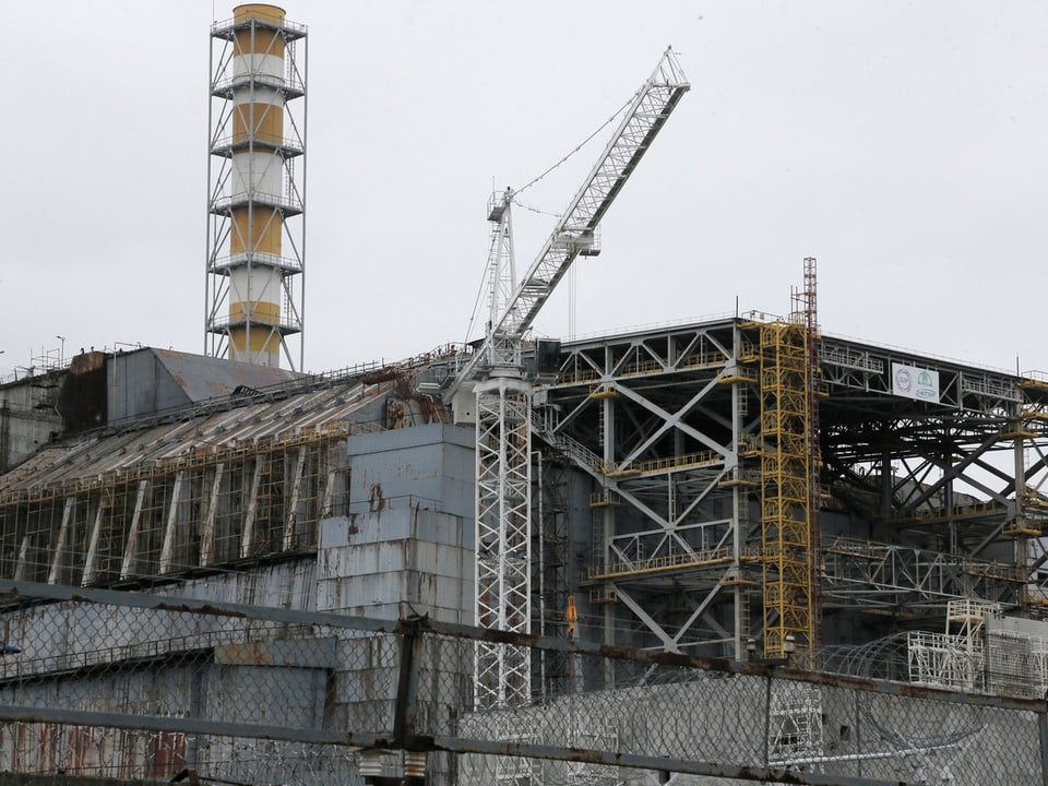 Sarkophag in Tschernobyl
