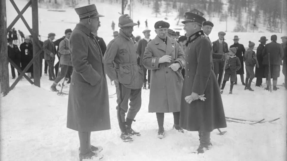 Mensch Winterspiele 1924 eine Party für die Reichen Wissen SRF