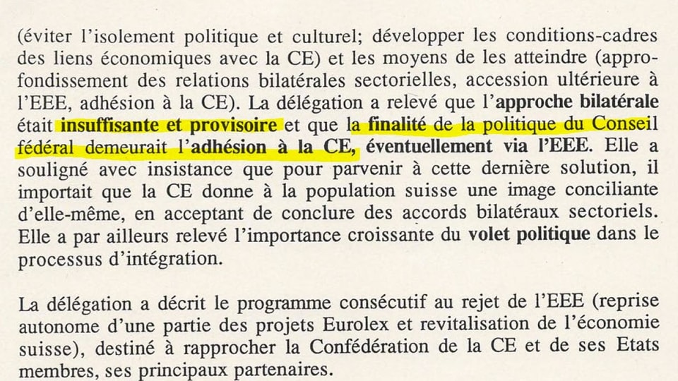 Historische Dokumente belegen Das Jahr, als die Schweiz den