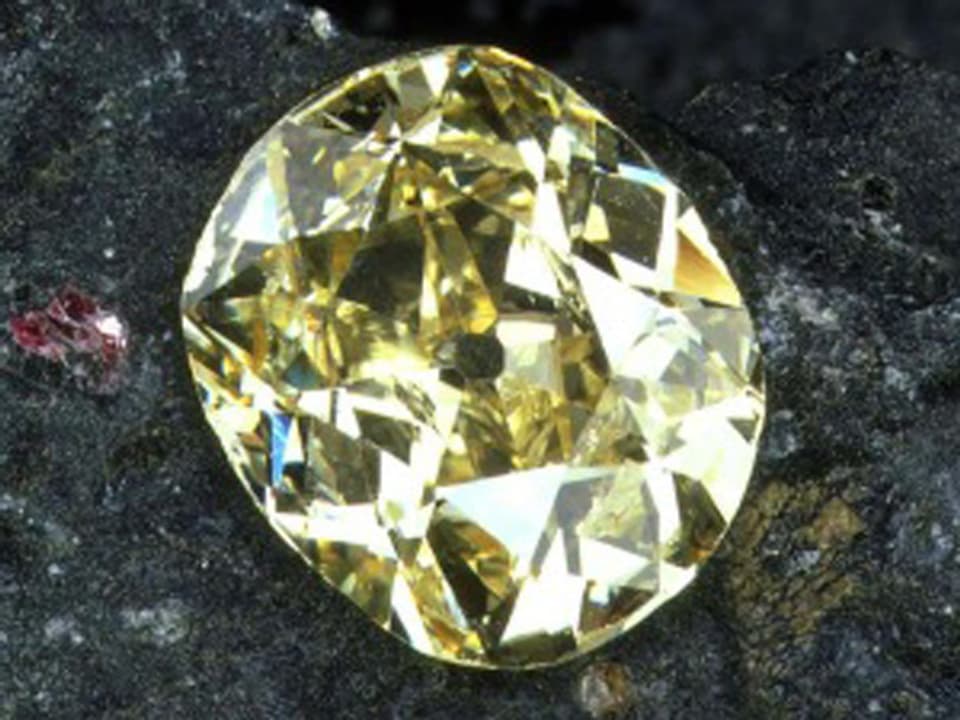 Abbildung des «Eureka»-Diamanten.
