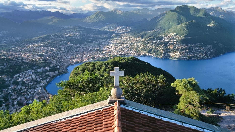 Blick auf Lugano