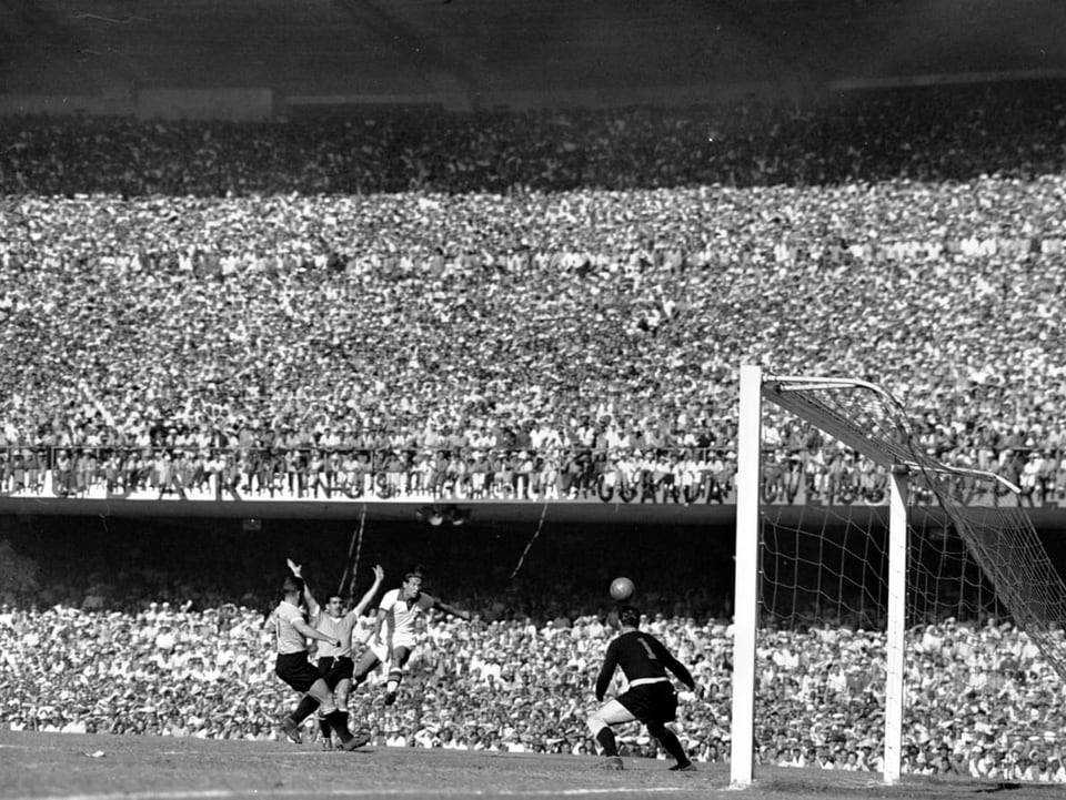200'000 Fans wohnten dem Geschehen im Maracanã-Stadion bei.