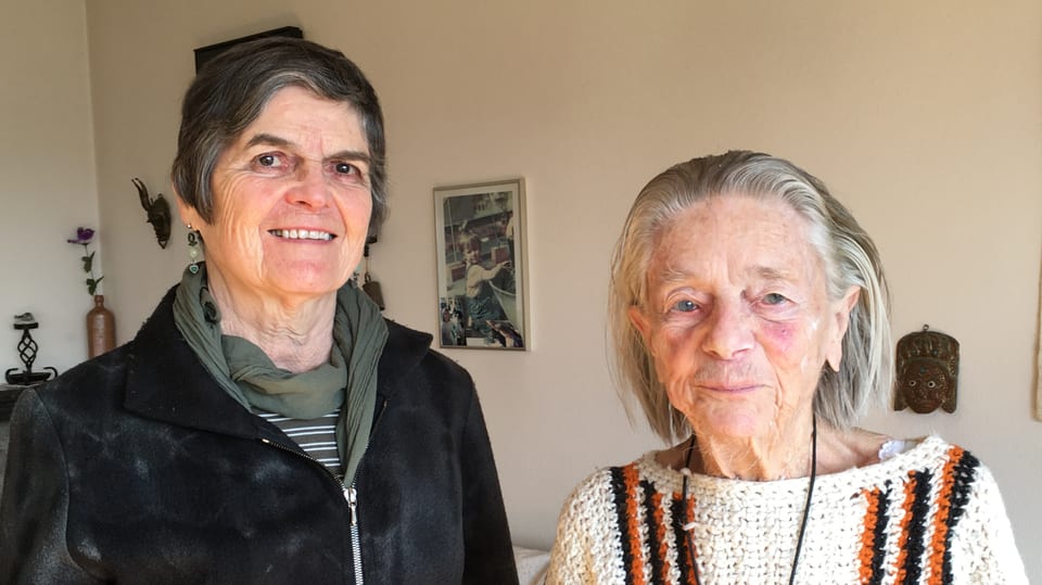 Zwei Frauen: Beatrice Alder und Louise Stebler