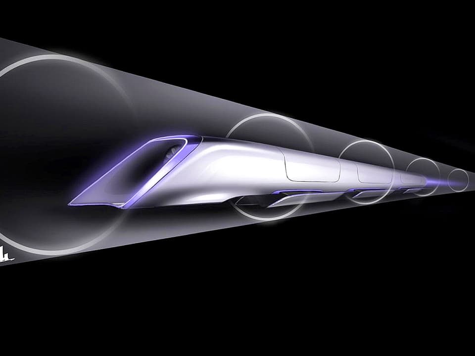 Hyperloop in Röhre