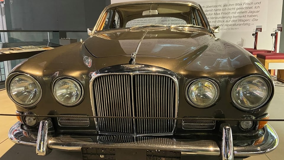 Der Jaguar von Max Frisch im Luzerner Verkehrshaus