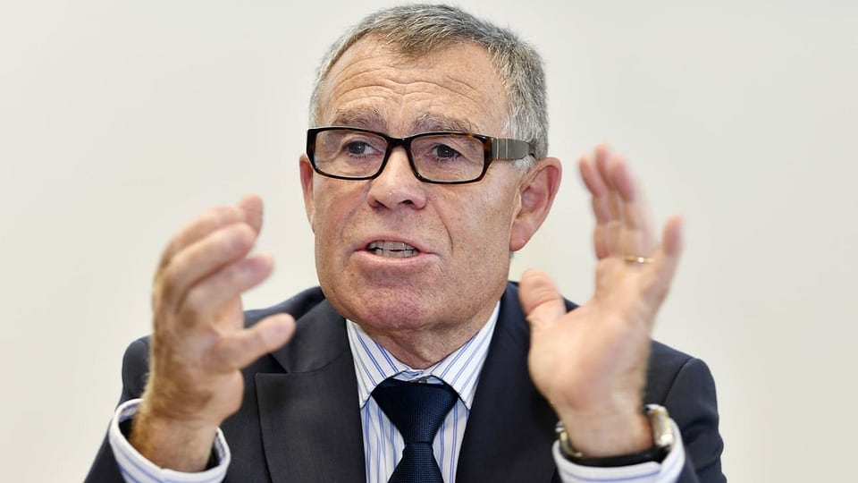 Ernst Stocker (SVP), Zürcher Finanzdirektor und Präsident der kantonalen Finanzdirektoren