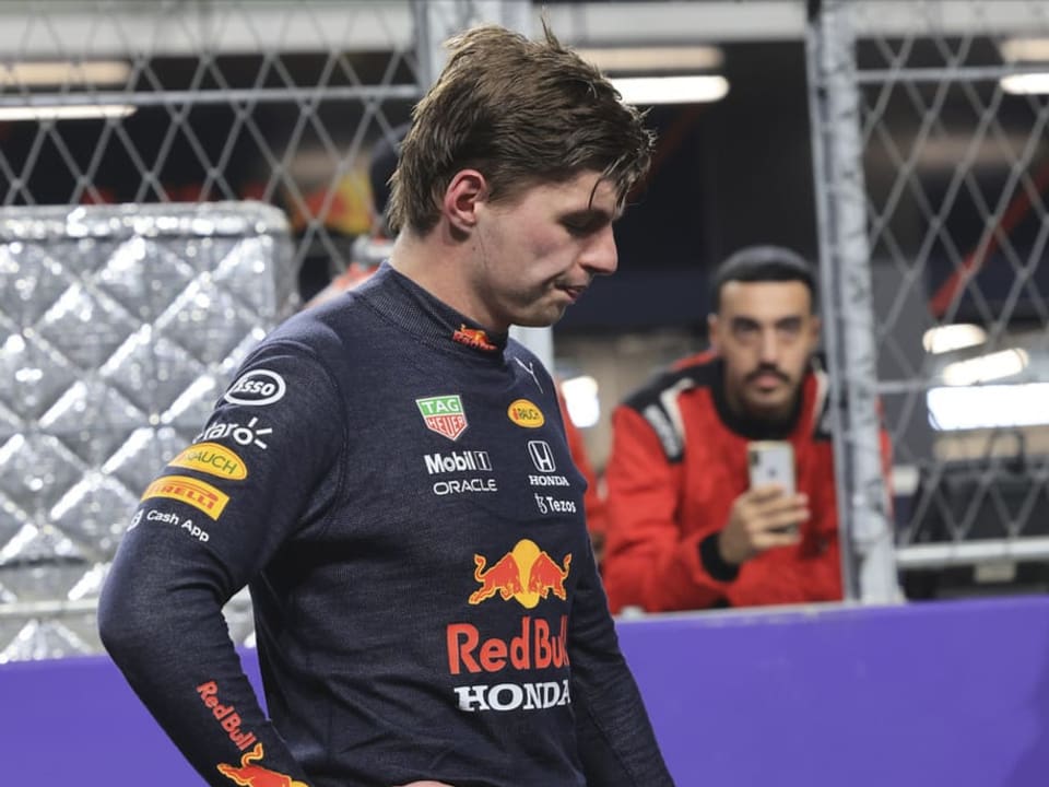 Für ihn lief die Premiere in Saudi-Arabien nicht optimal Max Verstappen.