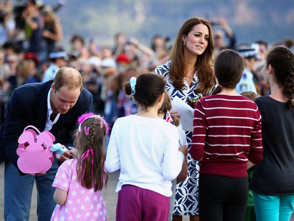 Prinz William und Kate in Winmalee