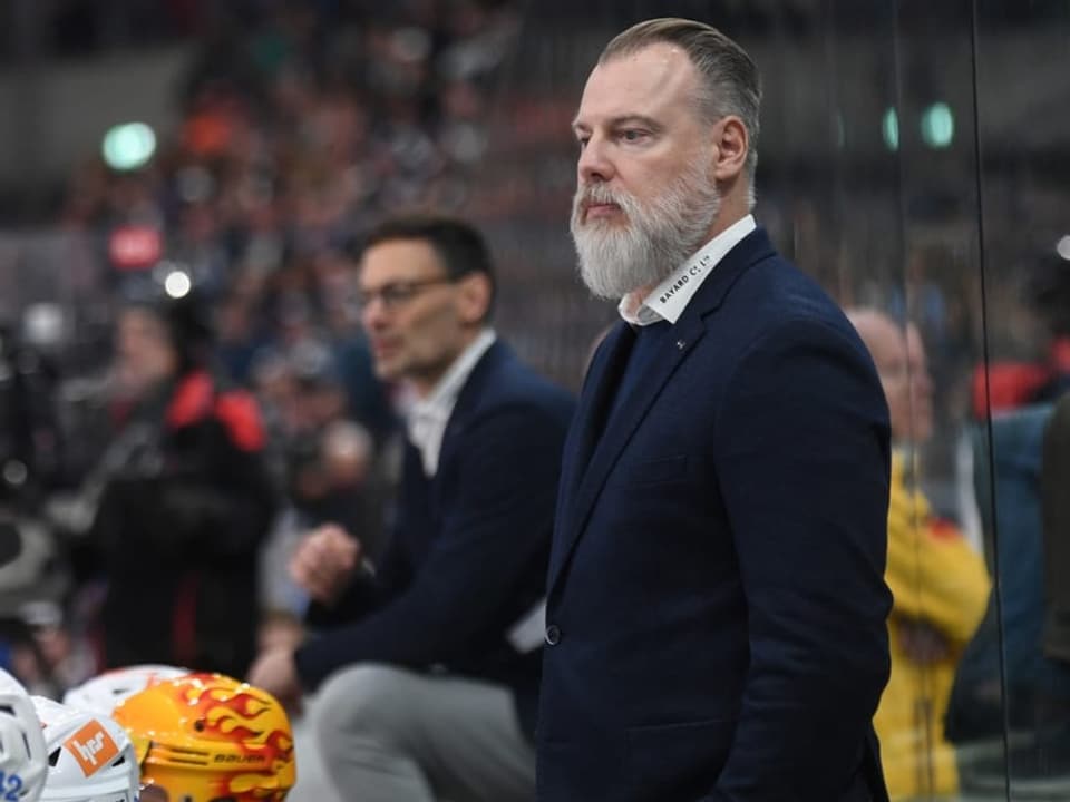 Nur noch diese Saison ZSC-Trainer Rikard Gröborg.