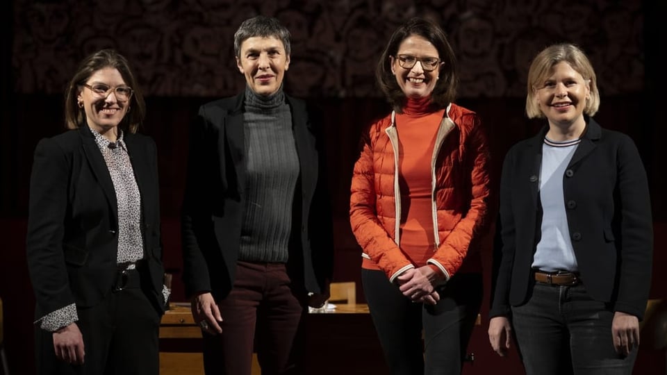 Vier Ständeratskandidatinnen Ryser, Gysi, Vincenz-Stauffacher und Friedli