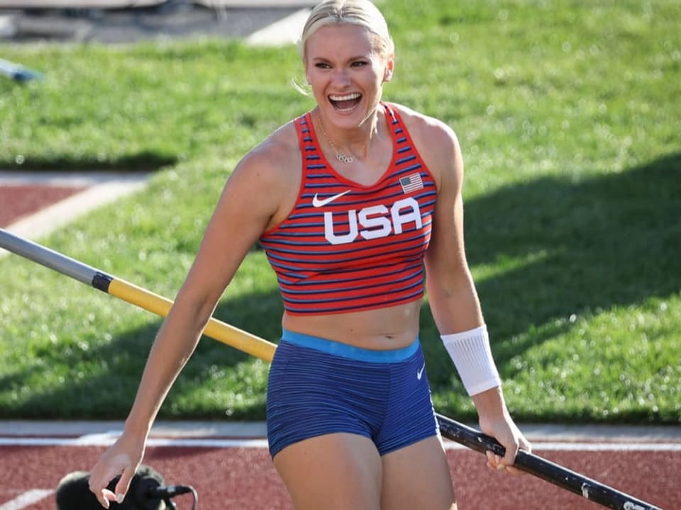 Nach Olympia- auch WM-Gold geholt Katie Nageotte