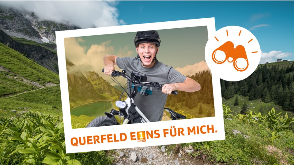 Reto Scherrer fährt mit dem E-Bike vom Unterengadin quer durch die Ostschweiz zurück ins Radiostudio Zürich.