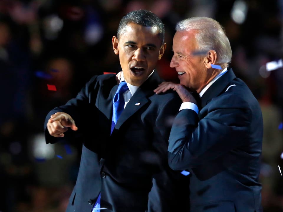President-elect Obama und sein Vize Joe Biden