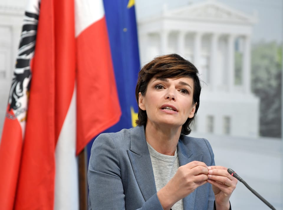 SPÖ-Chefin Pamela Rendi-Wagner stellte vor Wochenfrist in Wien ihre «Plenarvorschau und andere aktuelle Themen» vor.
