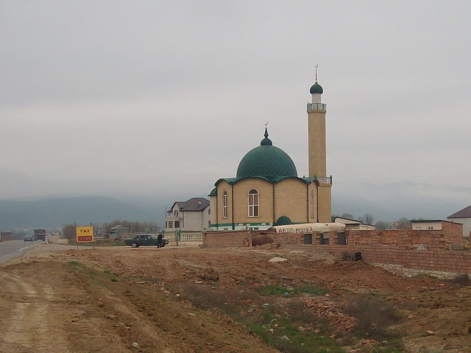 Überall im russischen Nordkaukasus stehen neue Moscheen.