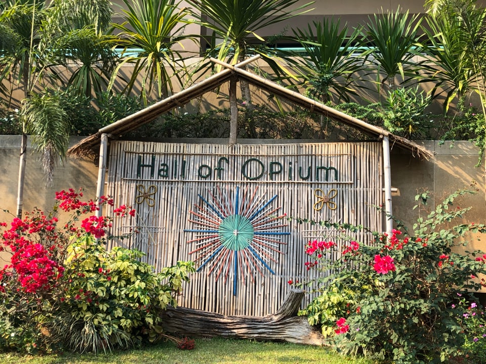Eingang zur Hall of Opium