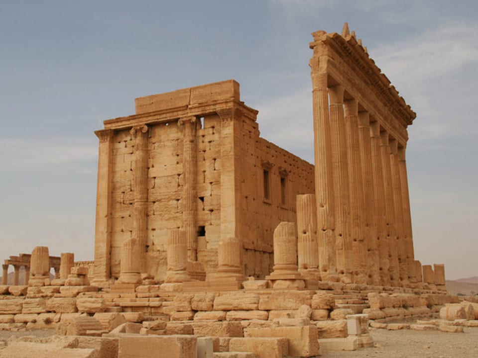 Der Baal-Schamin-Tempel entstand um 32 v. Chr. – im Oktober 2015 zerstörte ihn der IS. 