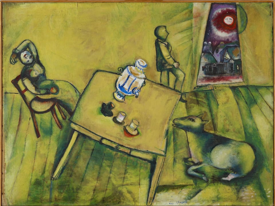 Bild «Das gelbe Zimmer» von Marc Chagall