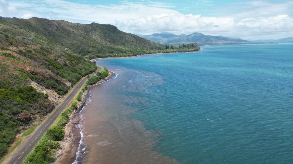 Küstengebiet in Neukaledonien.