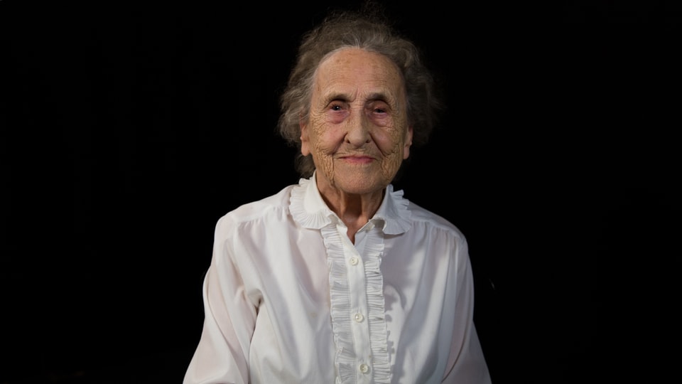 2017: Frau Hof mit 93 Jahren