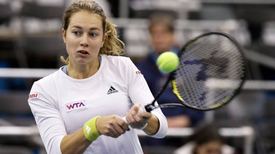 In Memphis war für die Aargauerin Stefanie Vögele Endstation im Halbfinal.