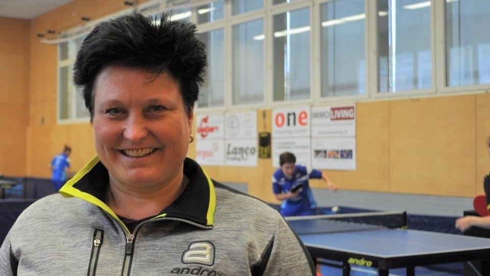 Portrait Karin Opprecht; Tischtennisclub Rapid Luzern (04.11.2018)