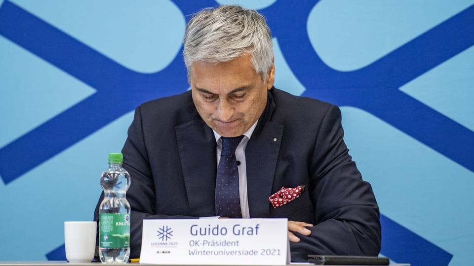 Guido Graf, OK-Präsident der Winteruniversiade.