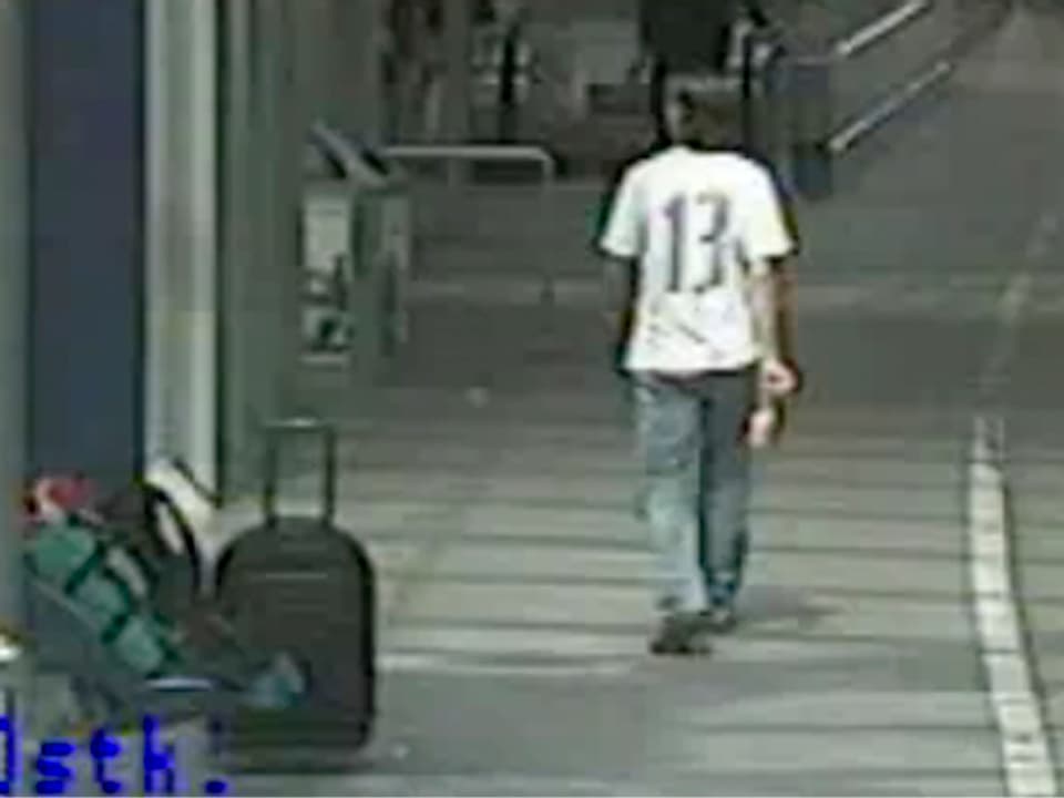 Ein Terrorist am Kölner Hauptbahnhof.