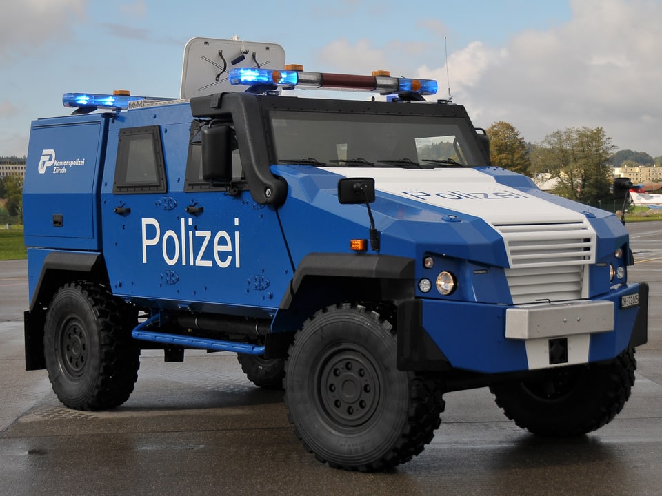 Panzerwagen Kantonspolizei Zürich