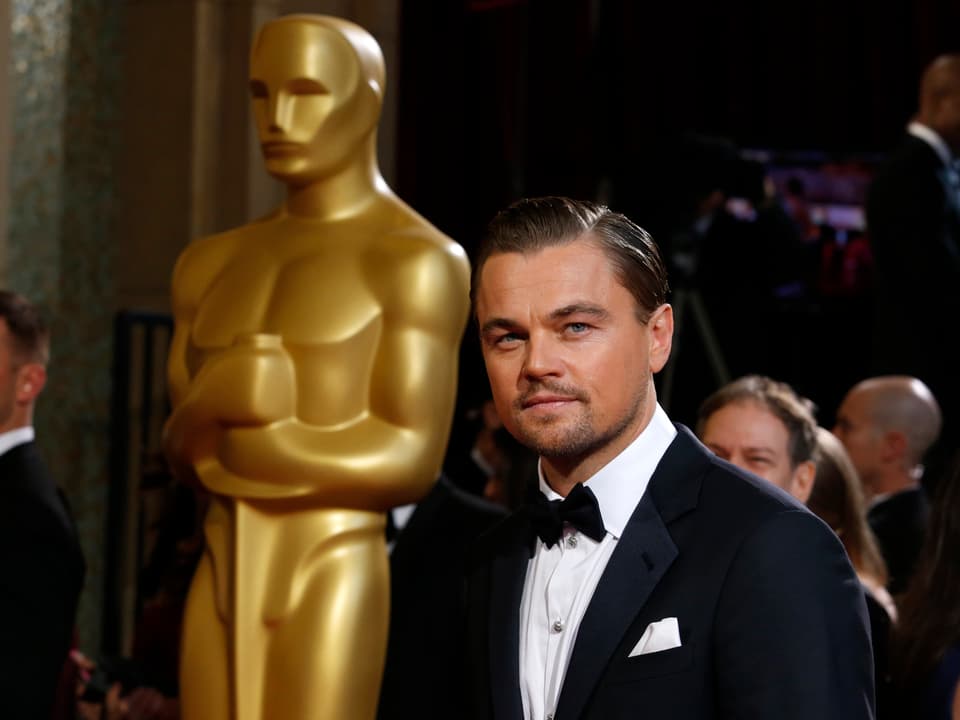 Leo di Caprio an den Oscars