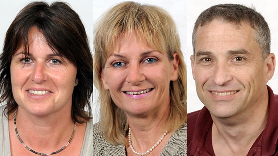Beatrix Blauel, Therese Kämpfer und Tim Shelton