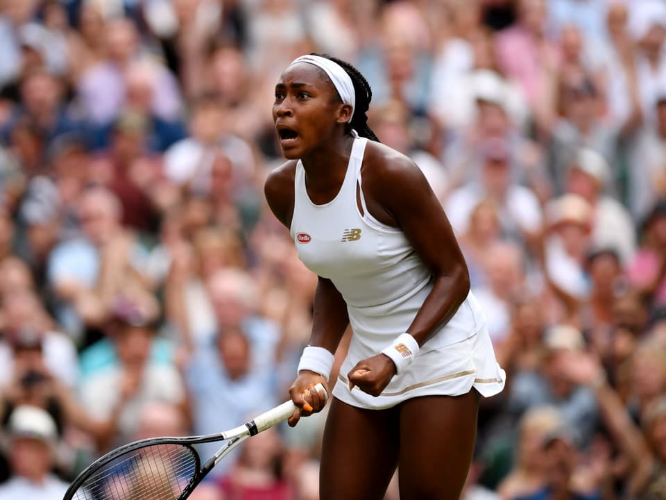 Die Amerikanerin Cori Gauff schaffte es bis in den Achtelfinal und schlug unter anderem Venus Williams.